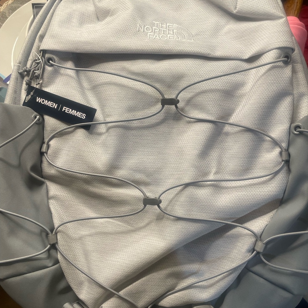 The North Face Light Gray Women's Backpack - Picture 2 of 13